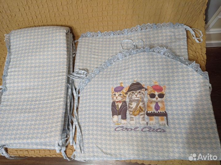 Бортики в детскую кроватку