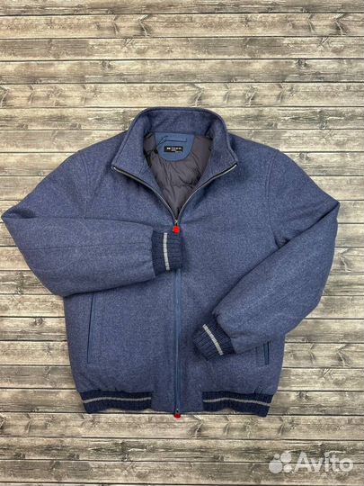 Кашемировый бомбер мужской kiton