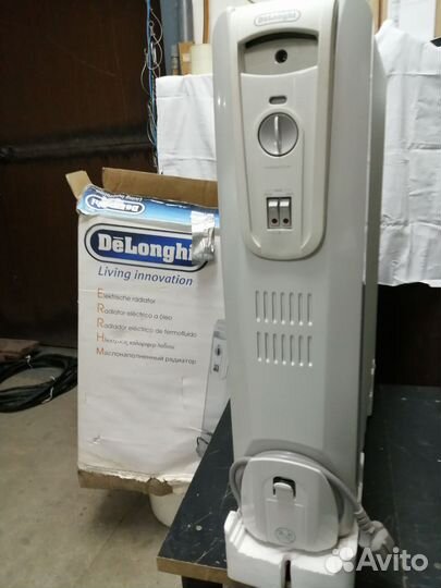 Масляный обогреватель delonghi новый 12 секций
