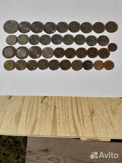 Продам коллекционные монеты 1980-2018г. 38шт
