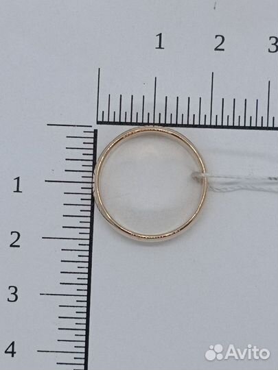Обручальное кольцо 17 р (25080)