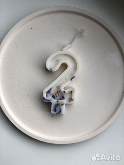 Свеча Цифра для праздника