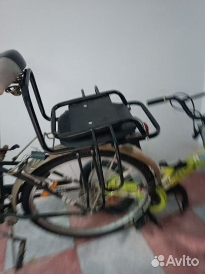 Детское сидение (кресло ) на багажник велосипеда