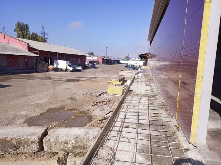 Новый Склад с пандусом, 700 м²