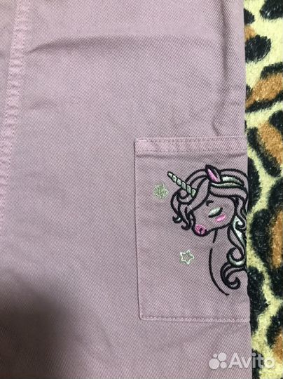 Джинсовый сарафан для девочки 104