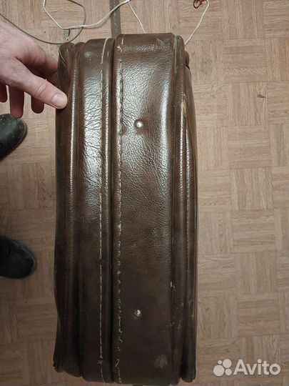 Кожаный чемодан СССР