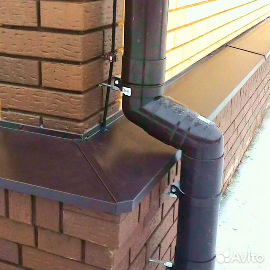 Отливы на цоколь