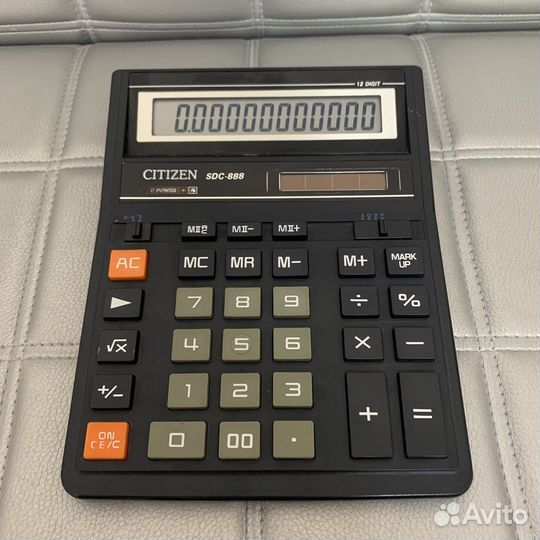 Калькулятор бухгалтерский Citizen SDC-888
