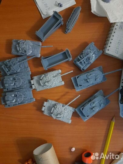 Т-72бм, Т80у, бмпт - терминатор 1/100