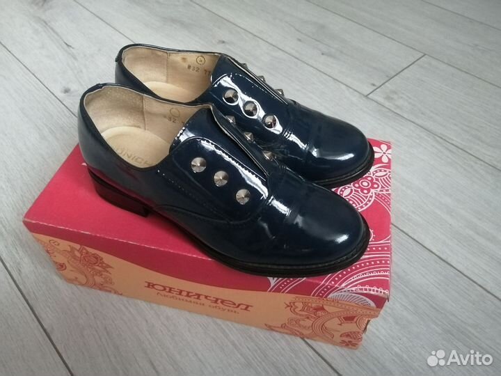 Полуботинки школьные