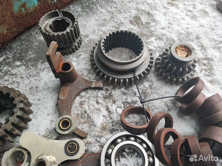 Шестерни коробки передач москвич 402 и 407
