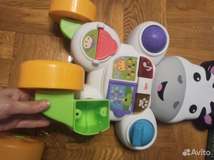 Fisher price новые ходунки Зебра