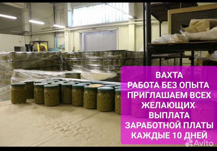 Вахта Разнорабочие на производство (ст.Кущевская)