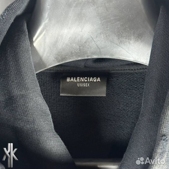 Худи Balenciaga Paris Moon