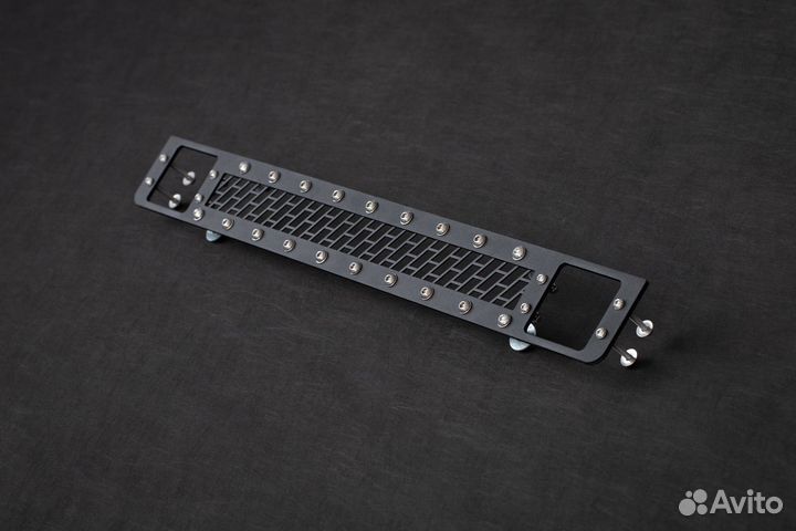 Решетка BMS серия RS (под доп. свет) в штатный бам