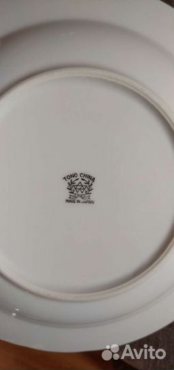 Тарелки обеденные Чехия и Япония