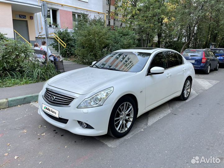 Infiniti G25 2.5 AT, 2011, 186 463 км