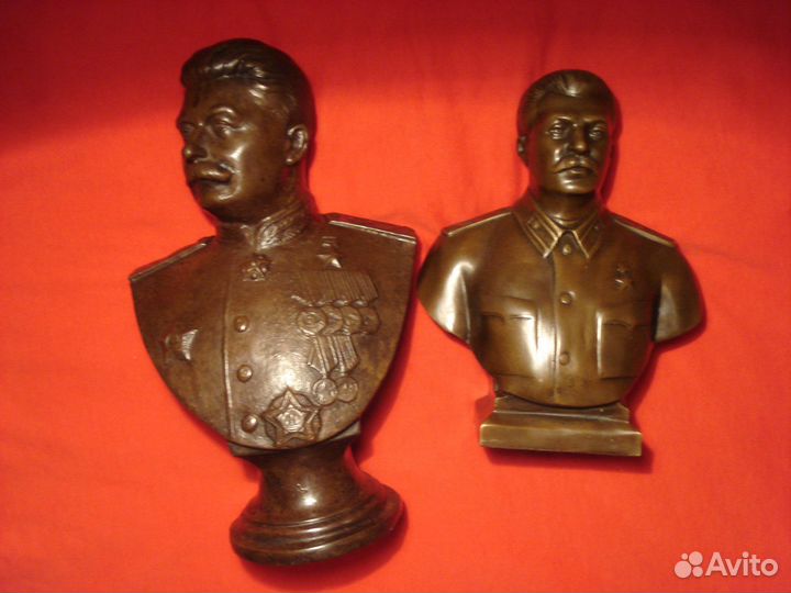 Иосиф Сталин Военные Статутэтки 1948 и 1953г СССР