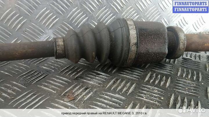 Привод перед/право Renault Megane III, 2010 1.6 Бензин