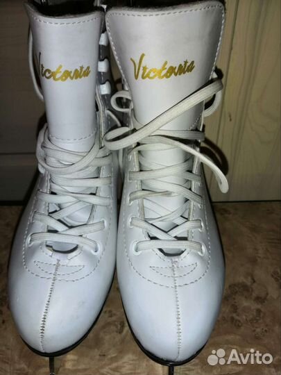 Коньки фигурные детские 34 размер