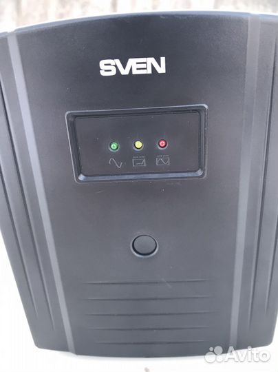 Ибп Sven Pro1000(USB). Возможен обмен