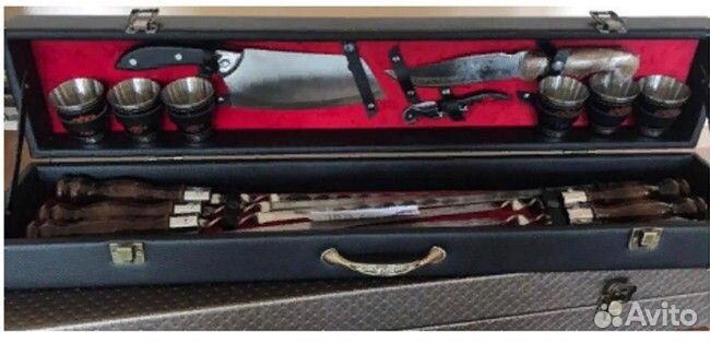 Подарочный набор шампуров для мужчин