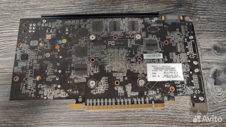 Видеокарта MSI nvidia gtx 550 ti