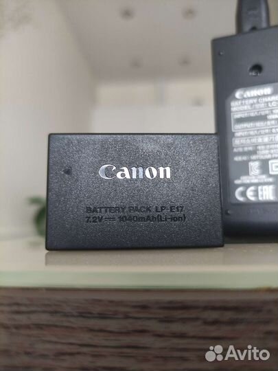 Батарея Canon LP-E17 оригинал + зу LC-E17