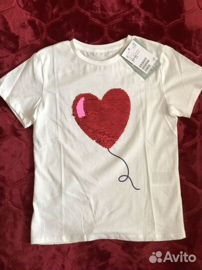 Футболка на девочку H&M