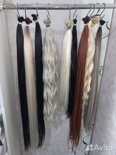 Волосы для наращивания натуральные