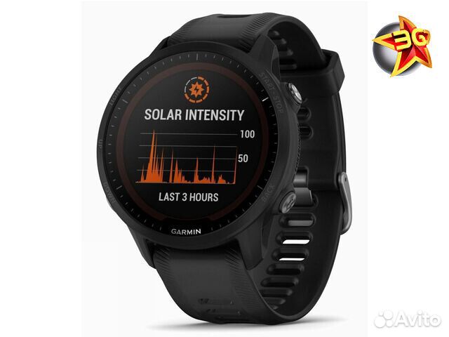 Часы Garmin Forerunner 955 Solar Black 010-02638-2