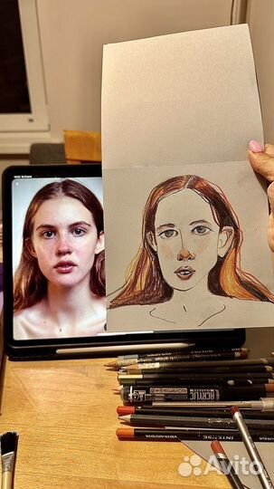 Портрет по фото на заказ