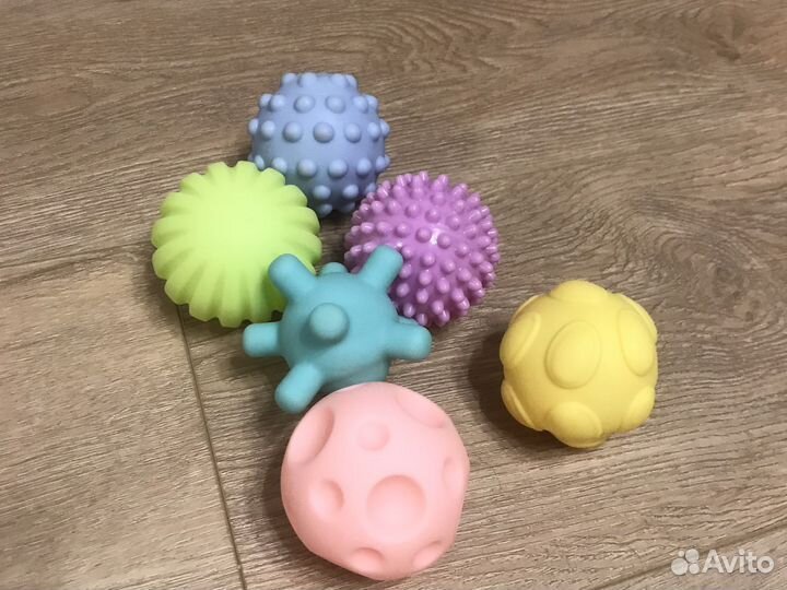 Мячики тактильные