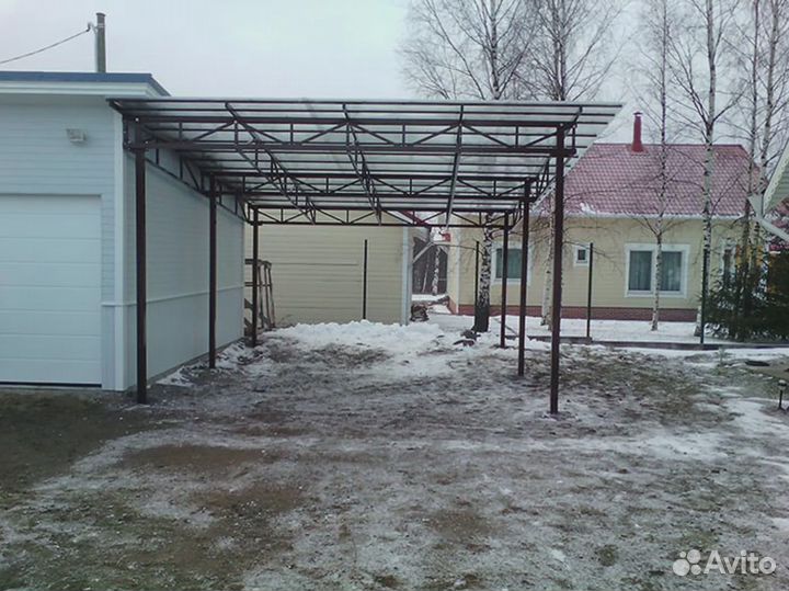 Навесы для частного дома