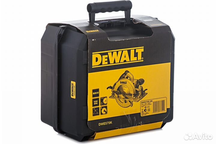 Дисковая пила dewalt DWE 575 K