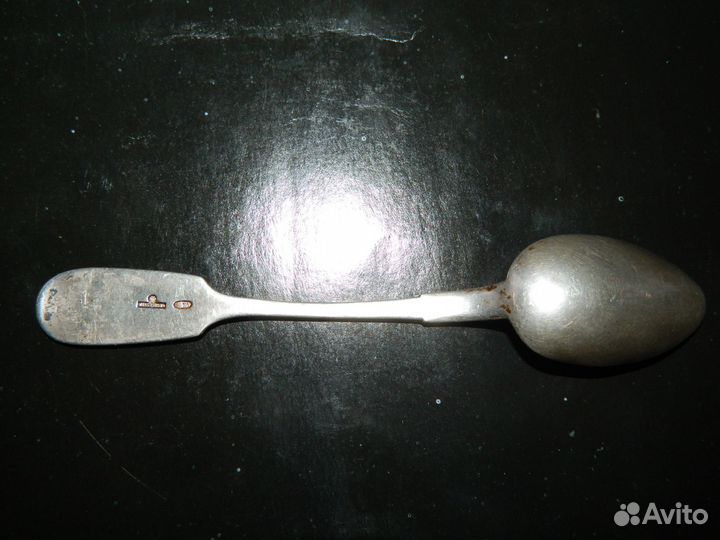 Чайная ложка. Серебро 84x Хлебников Иван Петрович