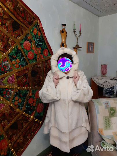 Шуба кролик