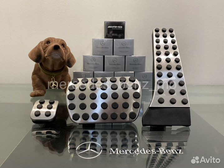 Накладки на педали AMG Мерседес Бенц