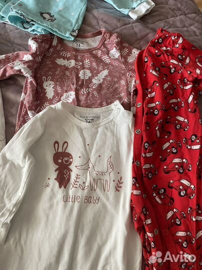 Пакет вешей на мальчика/девочку 68-74