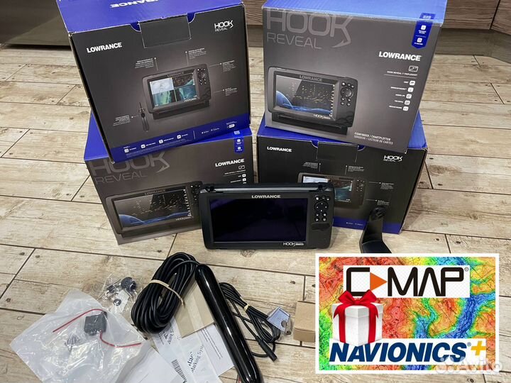 Lowrance hook Reveal 7 TripleShot (RUS)