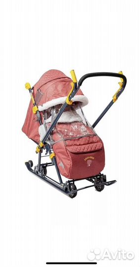 Санки коляска ника