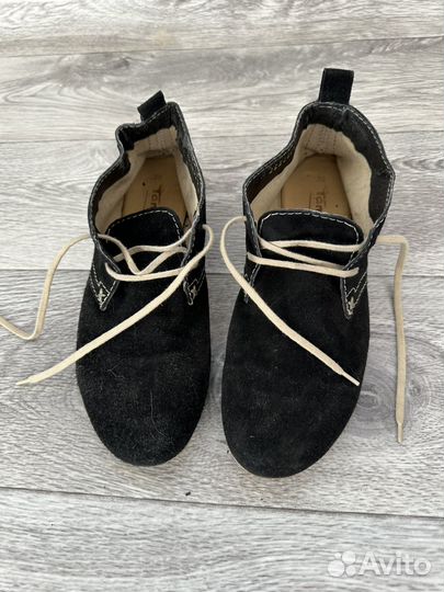Мягкие ботинки черные размер 38-39 Tamaris