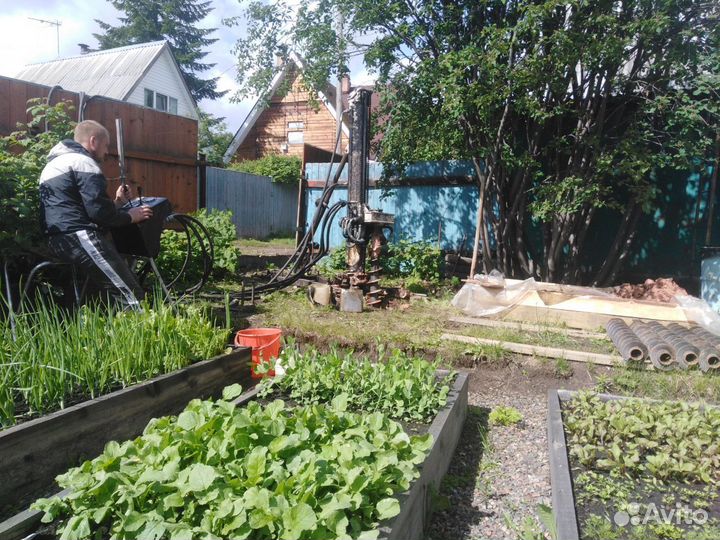 Бурение скважин на воду. Малогаборитной Установкой