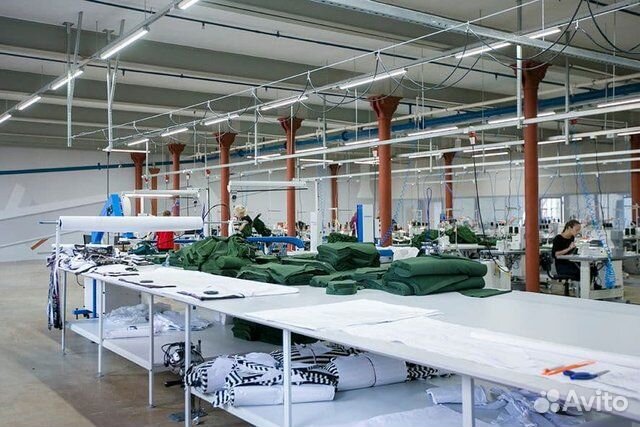 Швейное производство со штатом из 9 швей