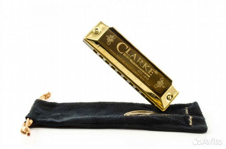 Губная гармошка Clarke Harmonica Victorian C