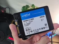 SSD диск на 240 GB с Windows/или без, Crucial