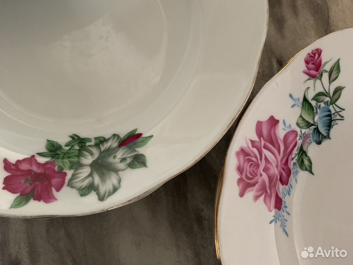 Тарелки суповые24см China