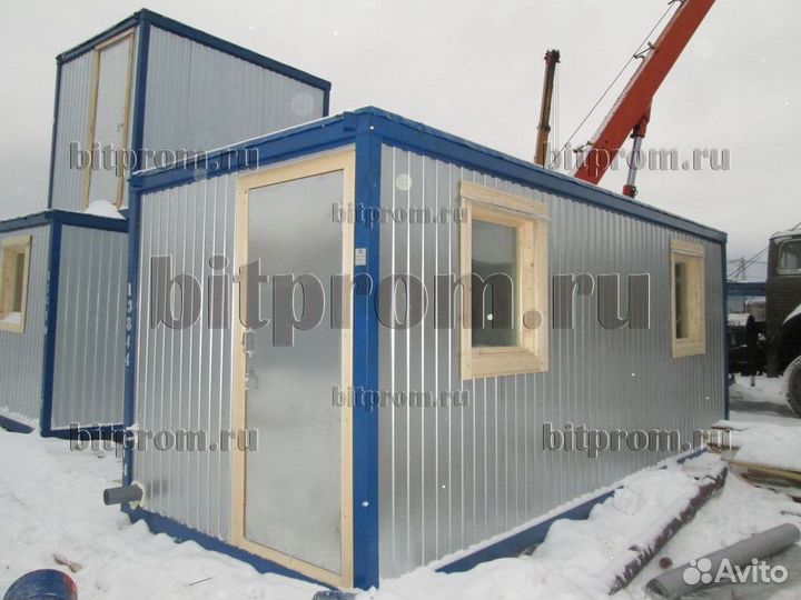 Бытовка комбинированный сантехнический модуль