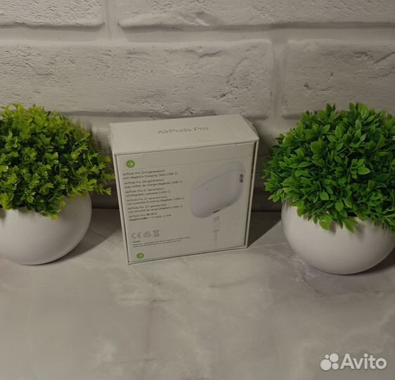 Airpods pro 2 premium с шумкой гарантия + чехол