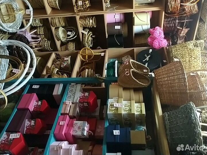 Корзинки бамбуковые